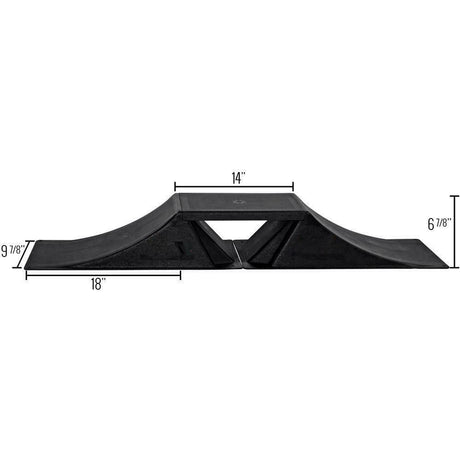 Double Mini Skate Ramp Set by GEEZY - UKBuyZone