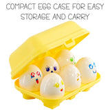 Hide n Squeak Matching Eggs Color & Shape Sorter by The Magic Toy Shop - UKBuyZone
