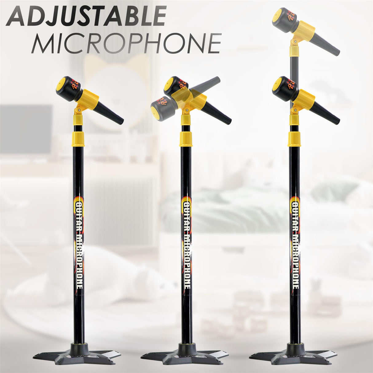 Kids Electric Guitar & Microphone Set