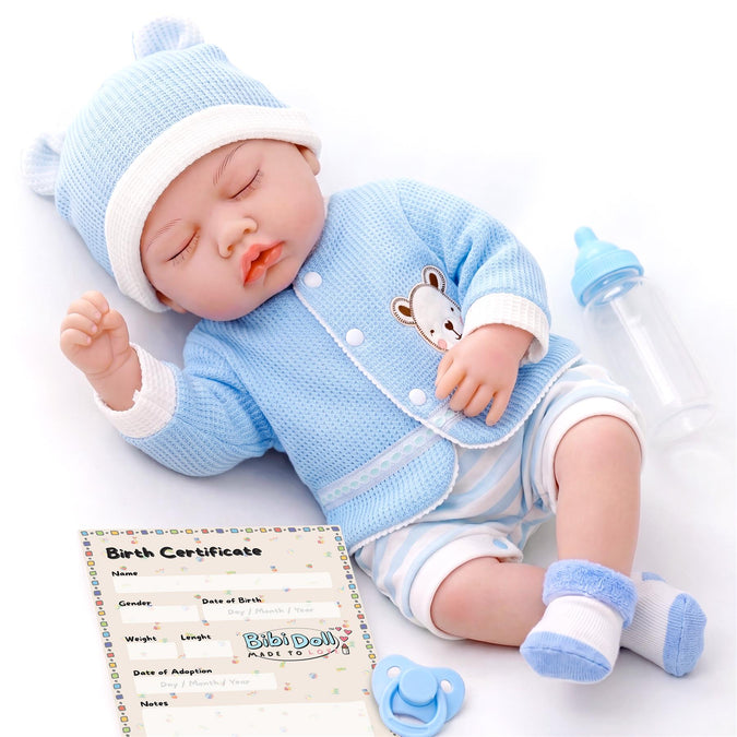 BiBi Doll Reborn Sleeping Boy 