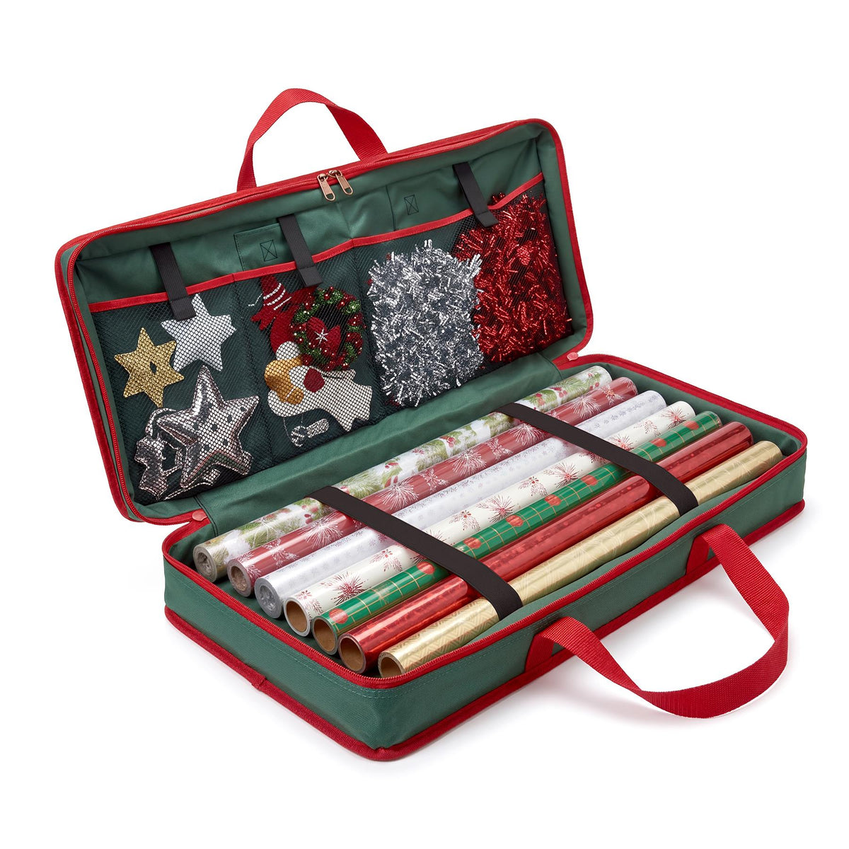 Christmas Wrapping Paper Storage Bag