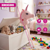 Unicorn Hobby Horse - Pink