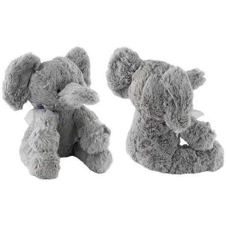 Grey Plush Elephant Soft Toys by The Magic Toy Shop - UKBuyZone