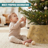 Mocha Christmas Tree Skirt 22"