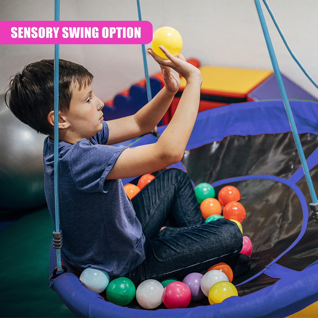 Large Nest Swing for 2 kids by The Magic Toy Shop - UKBuyZone