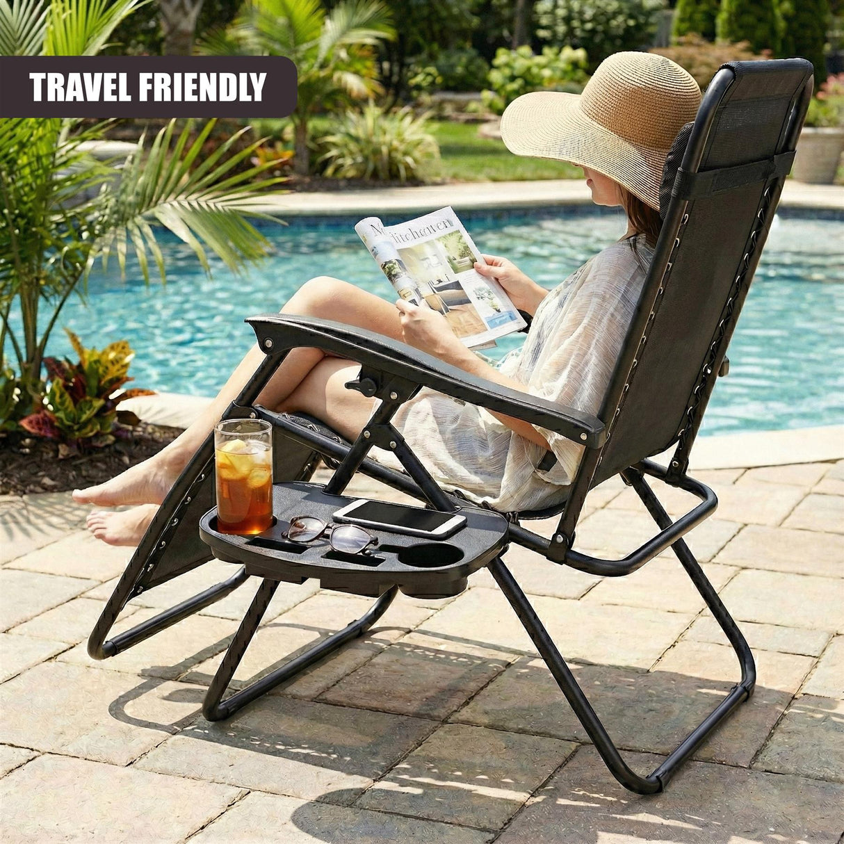 Clip On Camping Chair Side Table