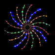 Christmas LED Light Spinner Silhouette Multicoloured by GEEZY - UKBuyZone