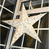 Geezy Paper Led White 40 cm Star