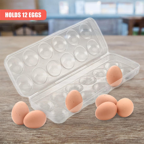 12 Eggs Holder With Lid by GEEZY - UKBuyZone