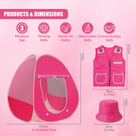 Kids Adventure Kit for Girls by The Magic Toy Shop - UKBuyZone