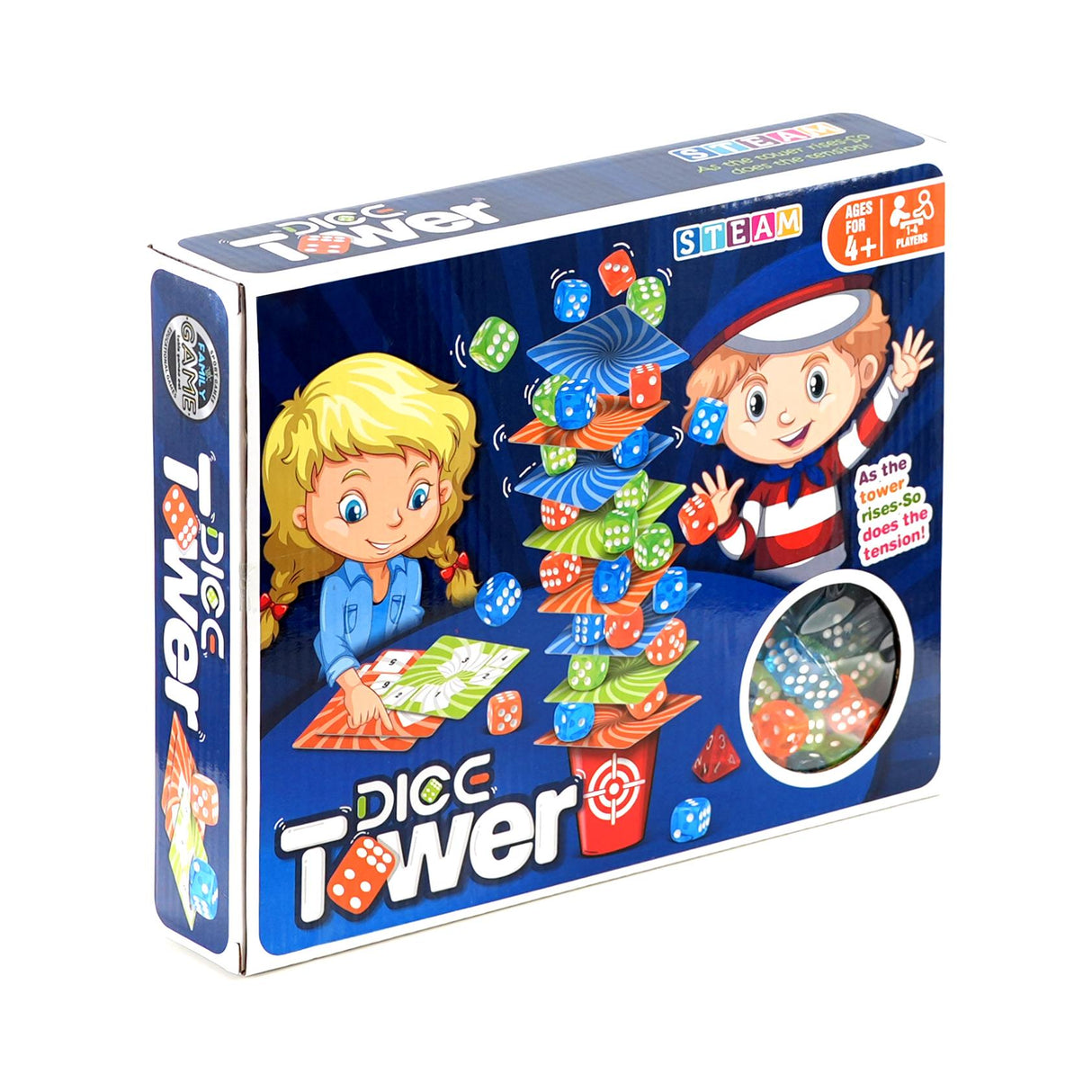 Dice Tower Balancing Board Game