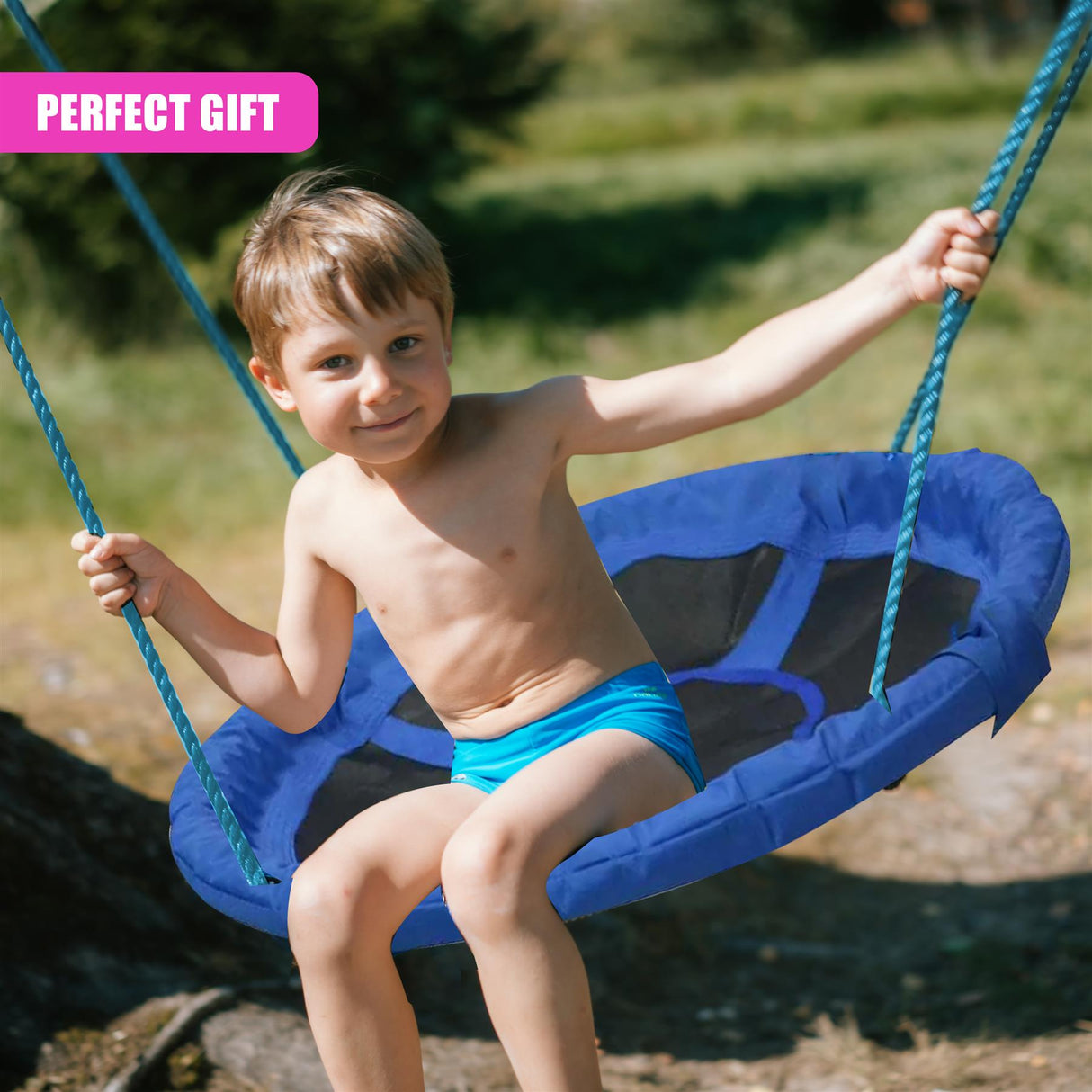 Large Nest Swing for 2 kids by The Magic Toy Shop - UKBuyZone