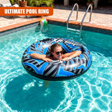 Inflatable Pool Ring 47" - Blue