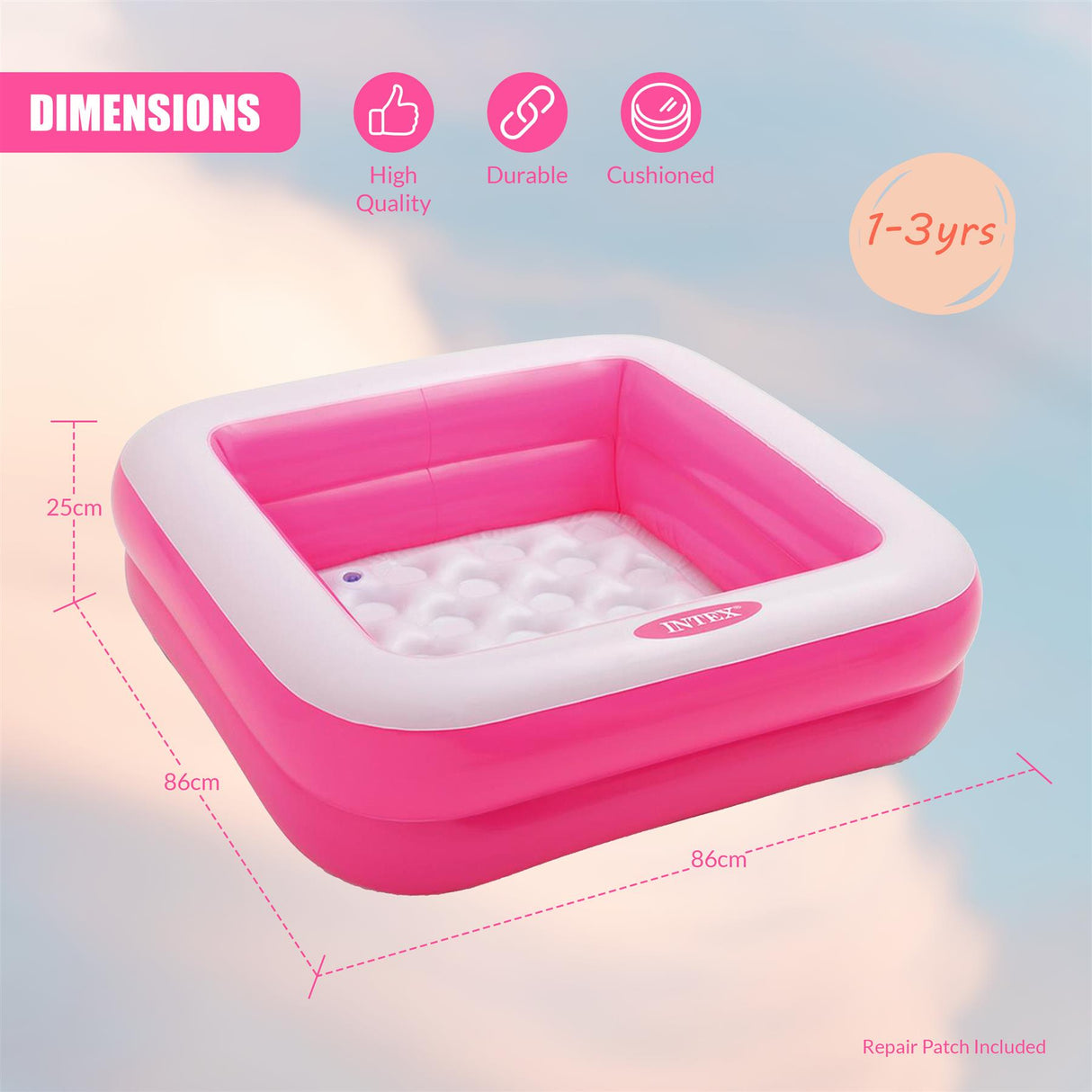 Intex Inflatable Square Paddling Pool
