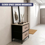 2 Tier Bedside Table