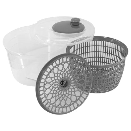 Grey Salad Spinner by Geezy - UKBuyZone