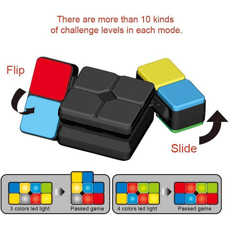 The Magic Toy Shop Magic Cube Electronic Handheld Puzzle Game