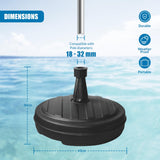 Black Parasol Base, 13L