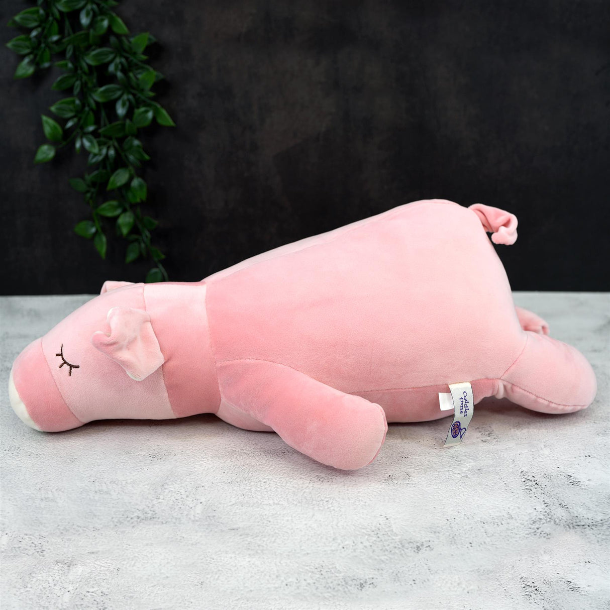 20” Super-Soft Pig Plush Pillow Toy by The Magic Toy Shop - UKBuyZone