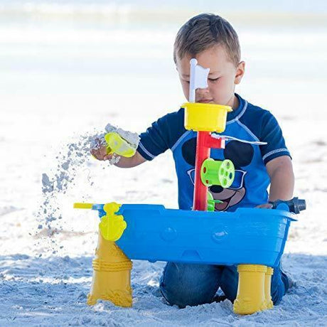 Pirate Ship Boat Sand and Water Table Play Set by The Magic Toy Shop - UKBuyZone