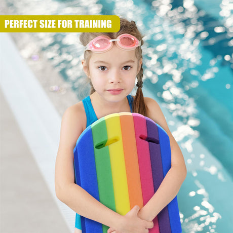 Rainbow Eva Foam Kickboard by Geezy - UKBuyZone