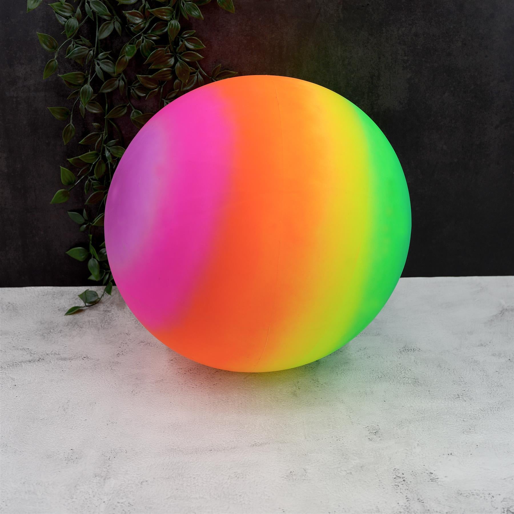 Giant Neon Rainbow Ball by The Magic Toy Shop - UKBuyZone