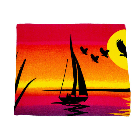 Sunrise Design Large Towel by Geezy - UKBuyZone