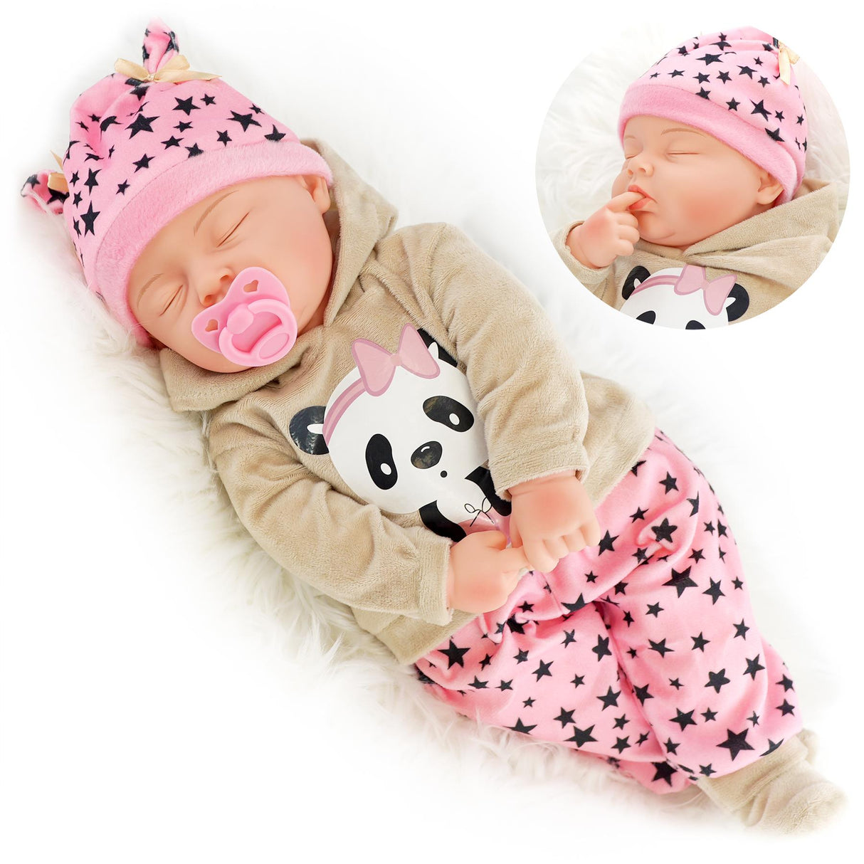 BiBi Baby Doll "Starstruck Panda" (50 cm / 20") by BiBi Doll - UKBuyZone