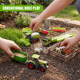 23 Piece Die Cast Farm Tractor & Animals Play Set