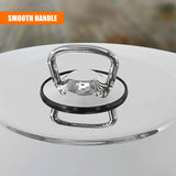 Gastro Shallow Pot With Lid 24 x 6 cm