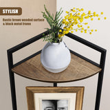 3 Tier Wooden Corner Shelf