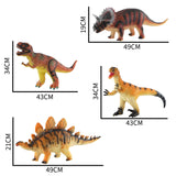 Large Dinosaurs Figures Set of 4 by The Magic Toy Shop - UKBuyZone