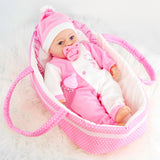 Pink Baby Doll Carry Cot (38 cm / 15")