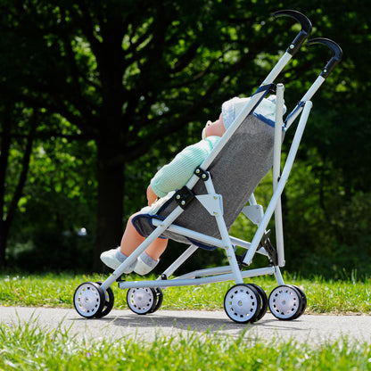 Black Baby Doll Foldable Stroller by BiBi Doll - UKBuyZone