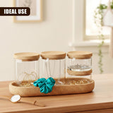 Makeup Organising Jar Set