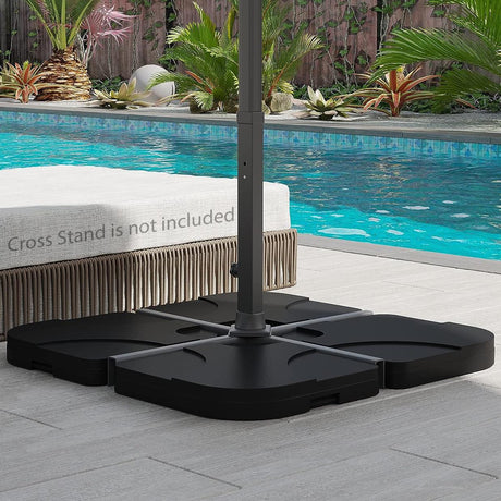 Cantilever Parasol Square Base by GEEZY - UKBuyZone