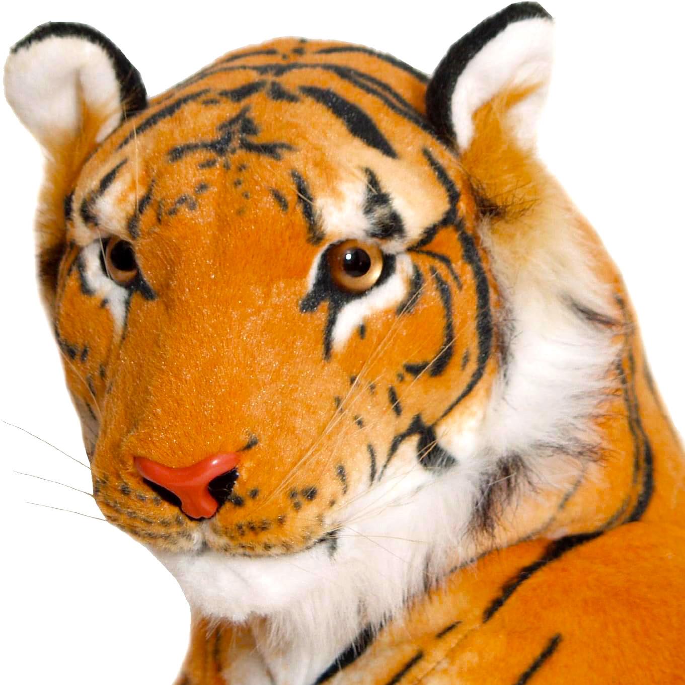 Small Bengal Tiger Soft Plush Toy by The Magic Toy Shop - UKBuyZone