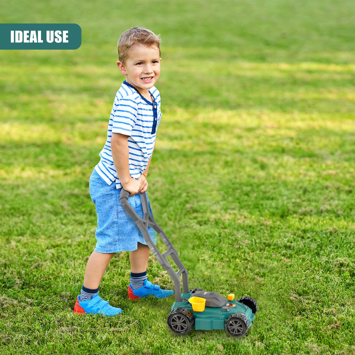 Toy Lawn Mower with Lights & Sounds by The Magic Toy Shop - UKBuyZone
