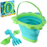 Collapsible Beach Bucket & Spade Sets