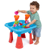 Blue Sand and Water Table Garden Sandpit Play Set