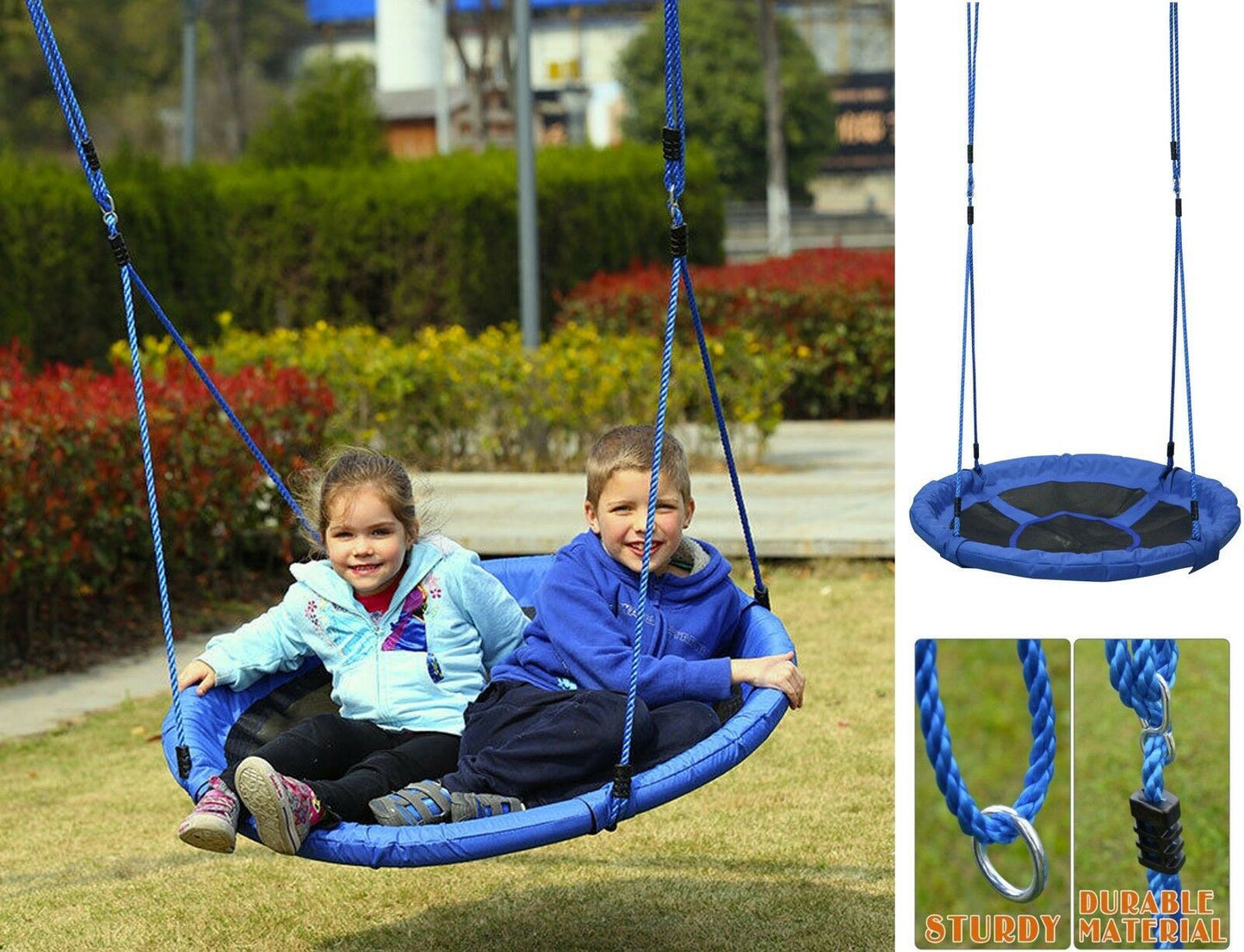 Large Nest Swing for 2 kids by The Magic Toy Shop - UKBuyZone