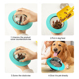 Pet Treat Dispenser Ball Toy