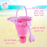 Collapsible Beach Bucket & Spade Sets