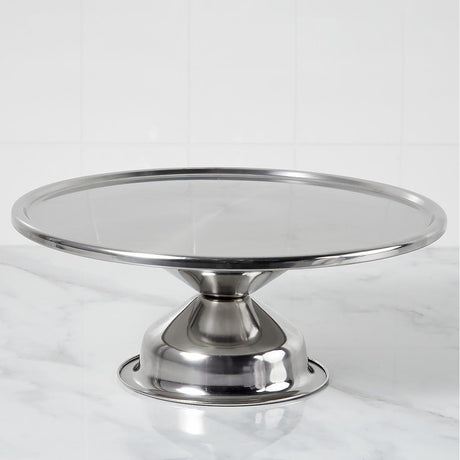 GEEZY Stainless Steel Cake Stand 33 cm