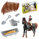 The Magic Toy Shop Horse and Rider Playset