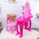 Princess Vanity Dressing Table & Stool Toy by The Magic Toy Shop - UKBuyZone