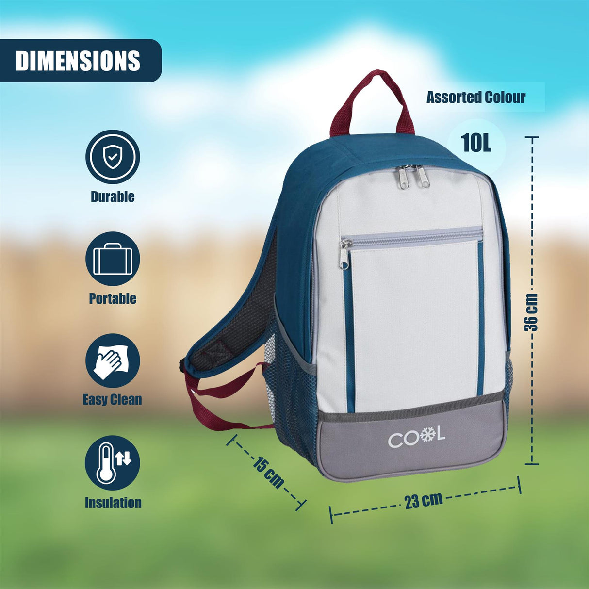 Insulated Cooler Backpack by GEEZY - UKBuyZone
