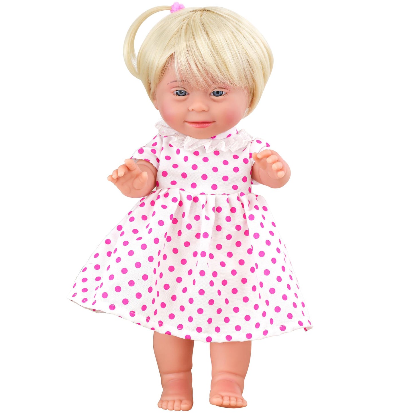 Blonde Baby Girl Dolls with Down Syndrome by BiBi Doll - UKBuyZone
