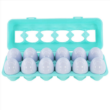 12 Shape Sorter Eggs by The Magic Toy Shop - UKBuyZone