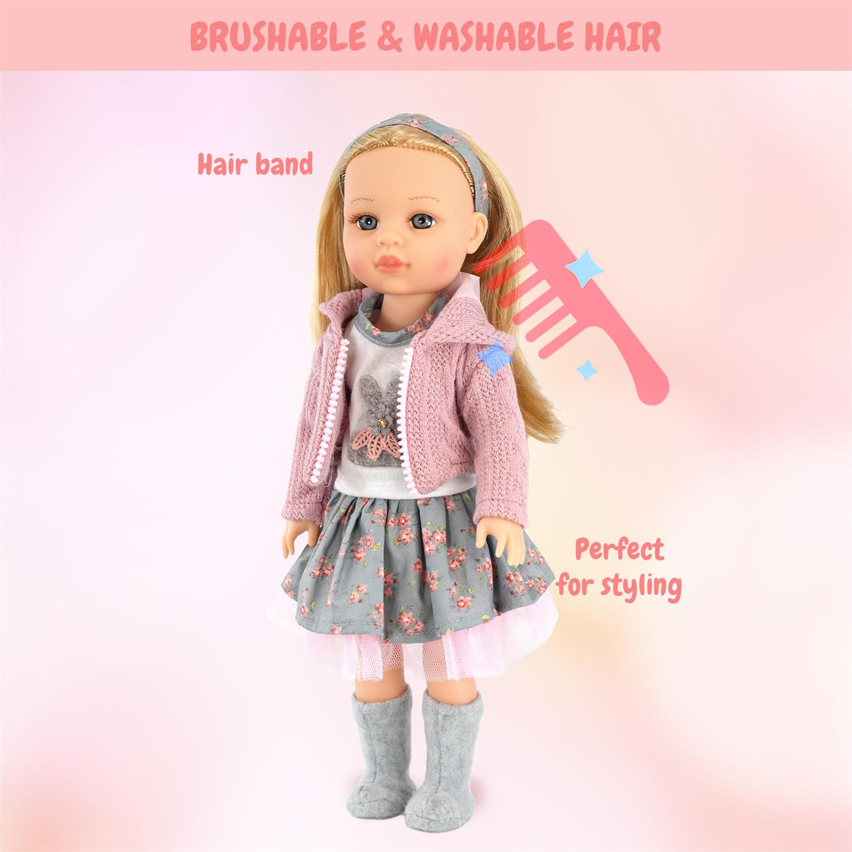 BiBi Fashion Doll " Sophia" (38 cm / 15")